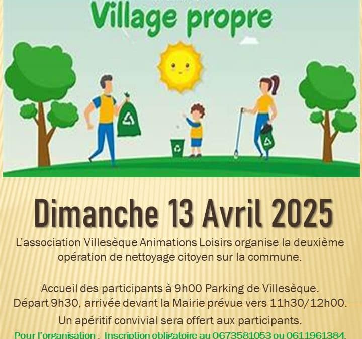 Marche nettoyage