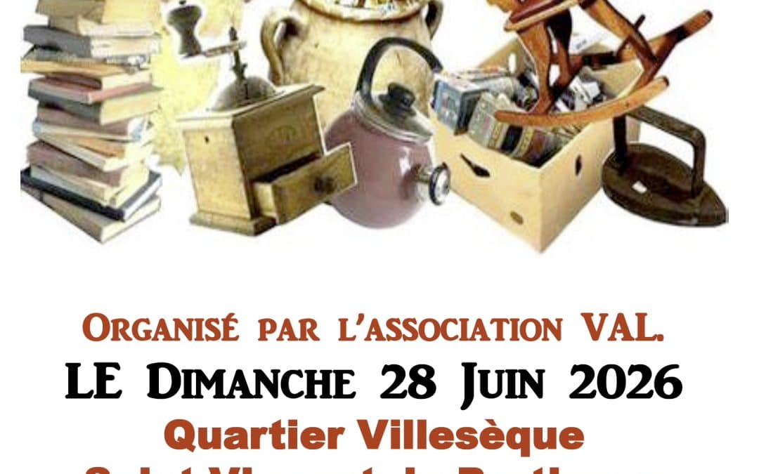Vide Grenier – 28/06/2026